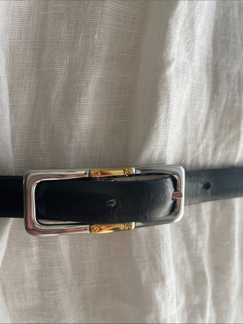 Ralph Lauren calf skin reversible belt - Picture 5 of 10